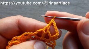 ☝️ Кайма крючком Отделка края изделия вязанием