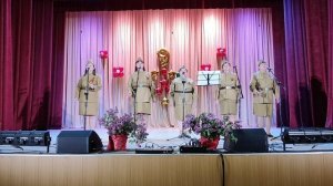 женский ансамбль " Созвучие" " Здесь зори тихие стоят друзья"
