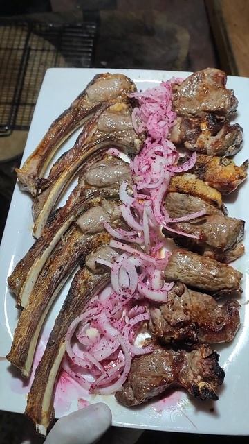 шашлык из баранины 😋♥️ смотреть онлайн