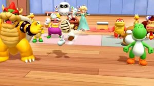SUPER MARIO PARTY с участием Баузера (уровень сложности Master)