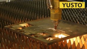 Лазерная резка металла с поворотной головой #лазерная