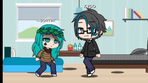 24 часа куро и зонт в одной комнате ✨