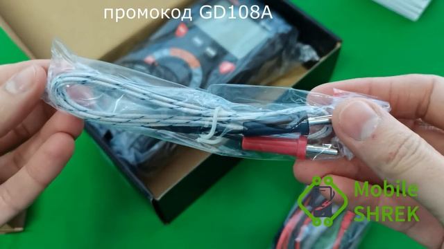Цифровий мультиметр GVDA GD108A смотреть онлайн