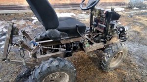 Минитрактор-переломка с ВОМ. #ВОМпереломка #ВОМсвоими?