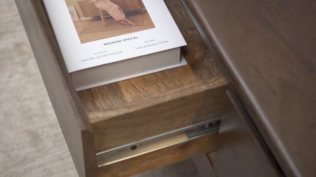 Консоль из массива, СОЛЬВЕЙГ Браун 3 ящика смотреть онлайн