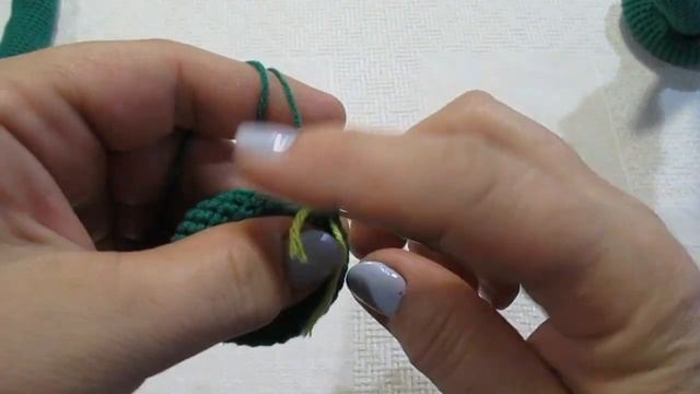змея вязаная крючком