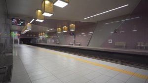 Bulgaria, Sofia, Metro ride from Искърско шосе to Софийска света гора