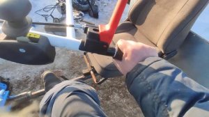 Прицеп самодельный, самосвал из балки ВАЗ 2114 с тормоза