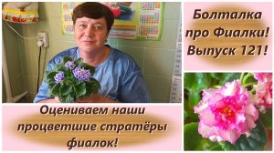 Болталка про Фиалки! Выпуск 121! Оцениваем наши процветшие стратёры фиалок!