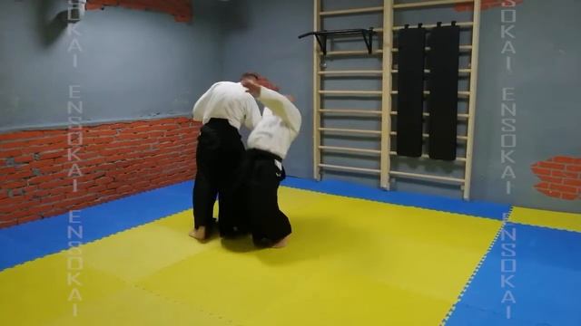 Зеленый пояс 3 Кю ёкомэн учи шихонагэ