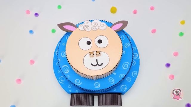 DIY органайзер для стола 🐑😍 Милый картонный крафт