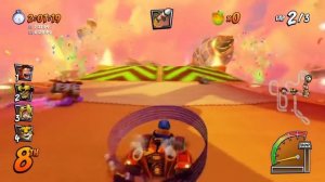 Прохождение игры crash Team racing nitro Fueled часть 4