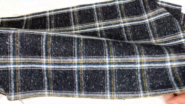 Твид шерстяной Черная клетка арт. 12062409