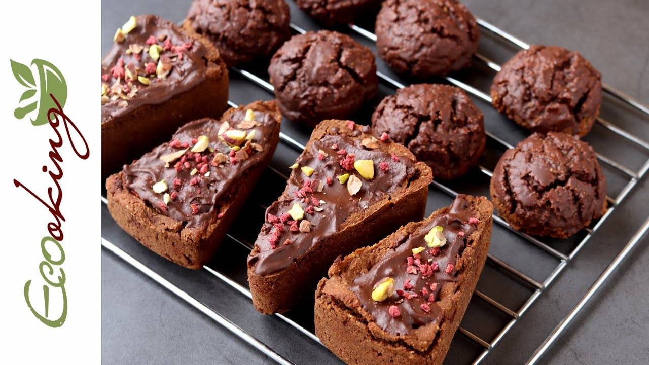 Протеиновое печенье брауни из нута (на вкус как пирожное картошка)