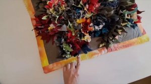 Подушка в технике ЛЯПОЧИХА.