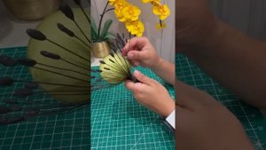 Ростовой мак из органзы