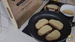 Гренки из белого хлеба