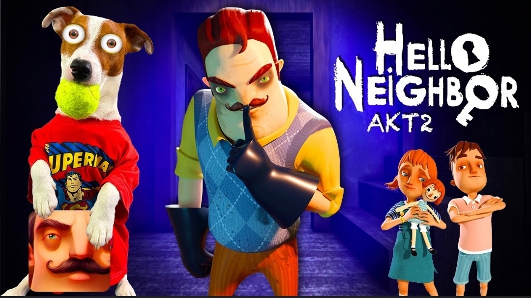 ЛОКИ БОБО играет в 👋 Привет сосед АКТ 2  🔴 Hello neighbor Act 2