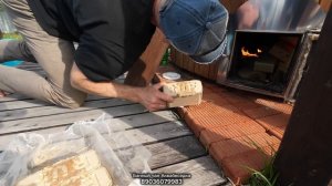 топим Аквабеседку на время в мае