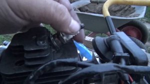 2024 07 18 Неисправность чиним мотобур Partner For Garden EDG 520 проб