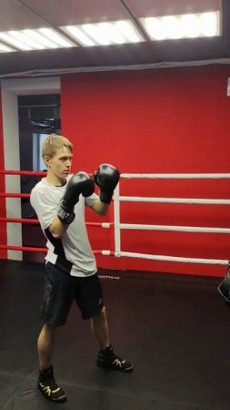 Техника удара правый прямой. Советская школа бокса