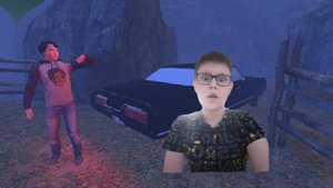 Играю в игру про аномалию в хижине