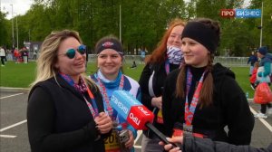 Массовый забег в олимпийском комплексе «Лужники»