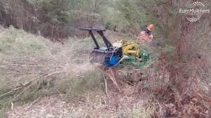 Минимульчер OSMA SSK50 для мини-погрузчика превращается в минимульчер TFK50 для мини-экскаватора