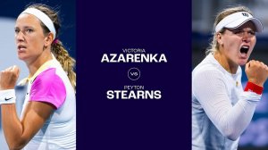 09.08.2024. Виктория Азаренко - Пейтон Стернс. WTA Toronto. Victoria Azarenka - Peyton Stearns