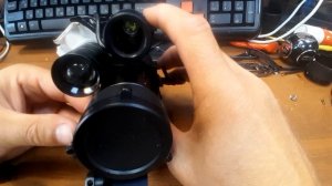 установка лазерного дальномера на прицел NV700