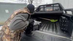 Крышка и боксы от HAL для пикапа JAC T9