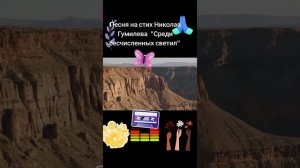 "Среди бесчисленных светил" Никола Гумилев