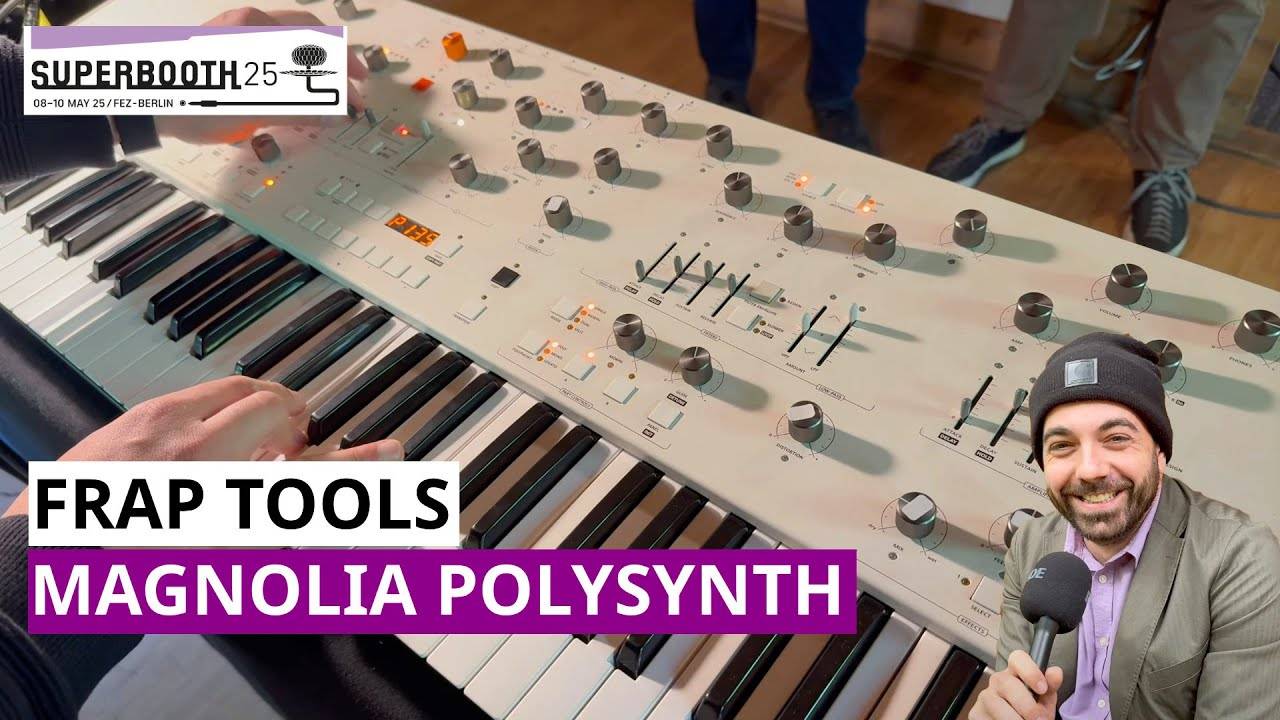 Frap Tools Magnolia: Story of Polyphonic Analog Complex Synthesizer | Superbooth 2025