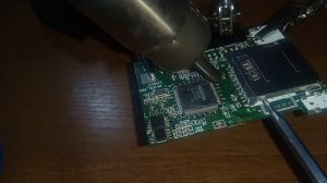 Продолжаем Учиться выпаивать паяльным феном: Разъём м