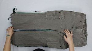 36564 Штаны мужские карго (много военки), 11пак, pantaloni cargo, секонд (extra) оптом