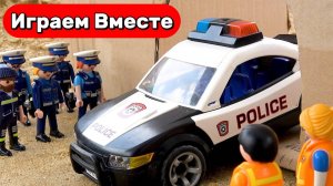 Машинки мультики 🚓 игрушечные Полиция и кран спасают машинки 🚓 Видео для детей