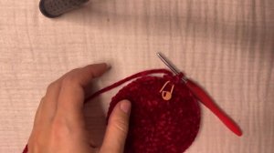 Божья коровка - плюшевая подушка крючком🐞 Ladybug - plush croc