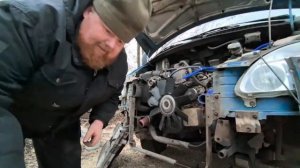 Как менять ролики на газели бизнес с двигателем Камми?