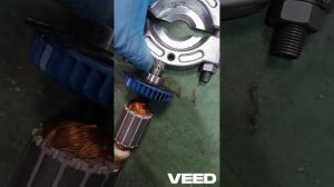 Rupes SL42 Замена подшипника снятия шестерни на шлифмашин?