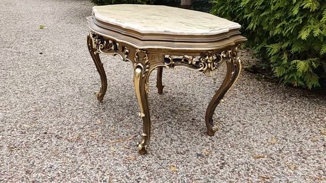 Антикварный Журнальный / Кофейный Столик, Барокко, Ита смотреть онлайн