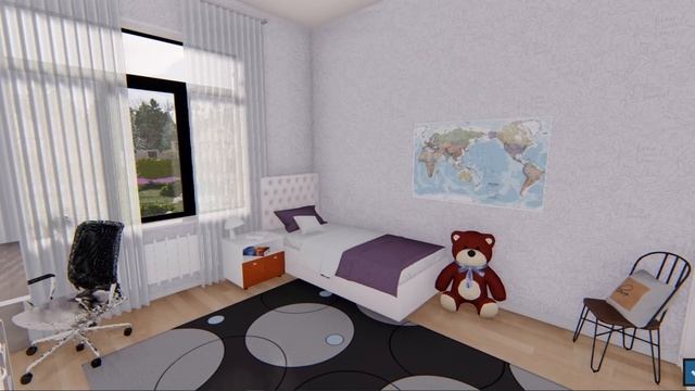 Дом мечты с тремя спальнями и кабинетом! S 287