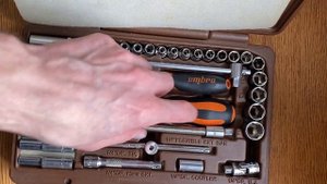 Отвёртка вороток 1/4" KING TONY 2178DF