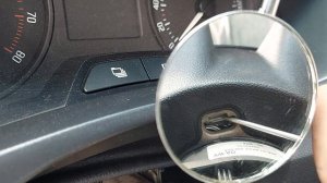 как снять подушку в руле AirBag Skoda Fabia, снятие подушки Шко
