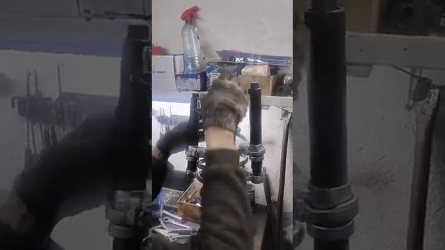 Замена пружин на Kia Sportage, усиленными стяжками пружин VER смотреть онлайн