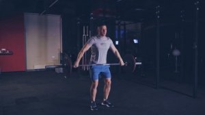 Рывок с виса в стойку / Hang power snatch
