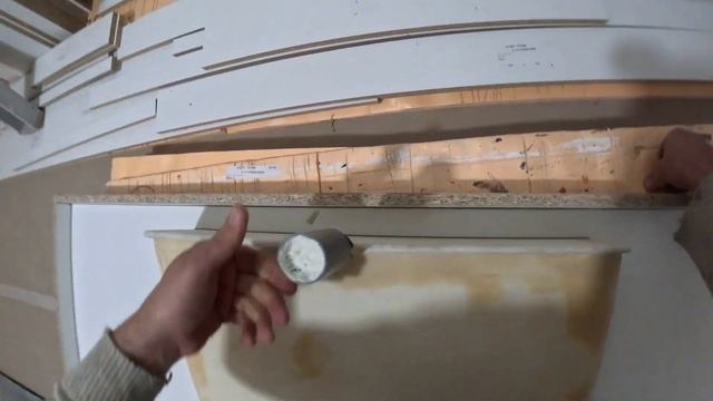 Столешница-Бетон Часть 1. С щелевой раковиной. Своими р смотреть онлайн