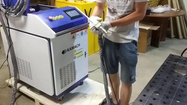 Лазерный сварочный аппарат 5 в 1 - Kamach THL R1500-D