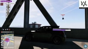 Watch Dogs 2: забавный баг в онлайн, не вероятно но факт !
