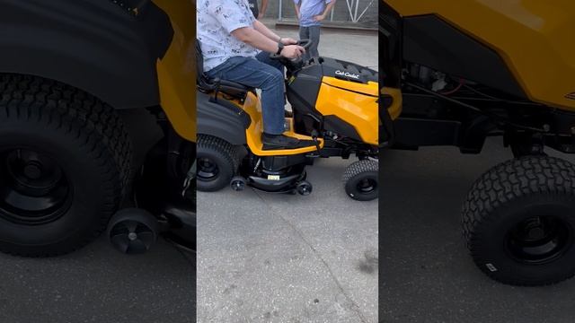 Запуск садового трактора CubCadet XT2 CC1023
