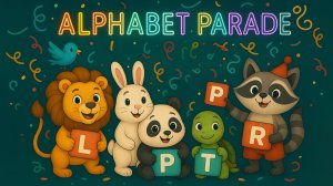 Английский алфавит. Alphabet Parade.